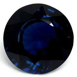 Sapphire Round 0.51 carat Blue Photo