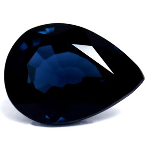 Sapphire Pear 0.93 carat Blue Photo