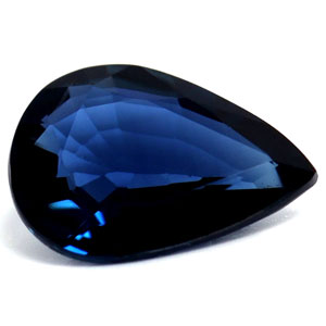 Sapphire Pear 0.67 carat Blue Photo