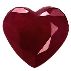 1.38 carat Heart Ruby - Gemstone Thumbnail