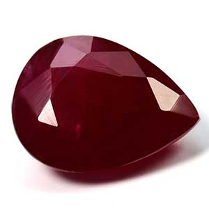 1.60 carat Pear Ruby - Gemstone Thumbnail