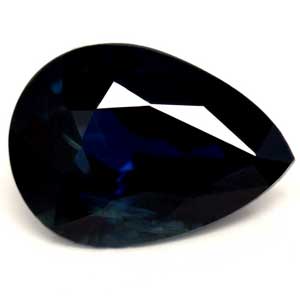 Sapphire Pear 0.97 carat Blue Photo