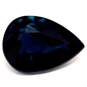 Sapphire Pear 0.85 carat Blue Photo