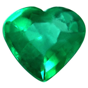 1.31 carat Heart Emerald - Gemstone Thumbnail