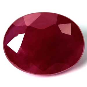 2.54 carat Oval Ruby - Gemstone Thumbnail