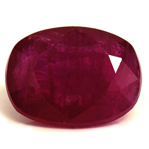 Ruby Cushion 2.10 carat Red Photo