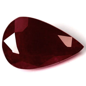 2.21 carat Pear Ruby - Gemstone Thumbnail