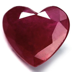 1.11 carat Heart Ruby - Gemstone Thumbnail