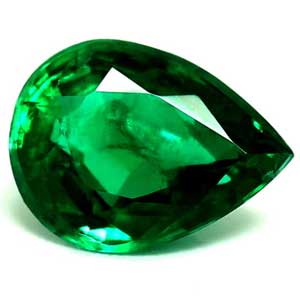 Emerald Pear 0.51 carat Green Photo