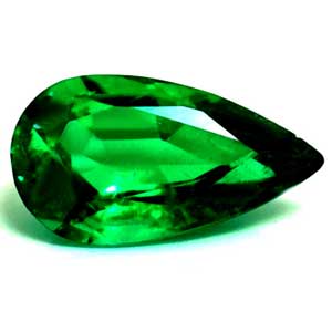 Emerald Pear 0.55 carat Green Photo