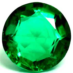 Emerald Round 0.50 carat Green Photo