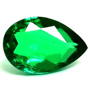 Emerald Pear 0.52 carat Green Photo