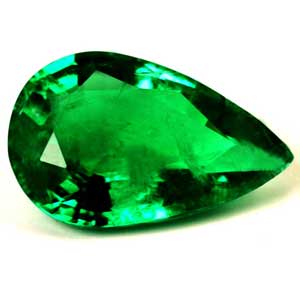 Emerald Pear 0.95 carat Green Photo