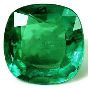 Emerald Cushion 3.04 carat Green Photo