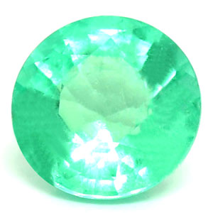 0.68 carat Round Emerald - Gemstone Thumbnail