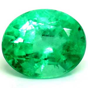 Emerald Oval 0.56 carat Green Photo