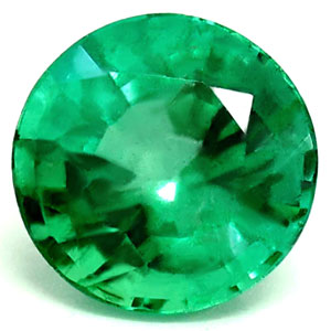 Emerald Round 0.55 carat Green Photo