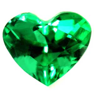 1.14 carat Heart Emerald - Gemstone Thumbnail