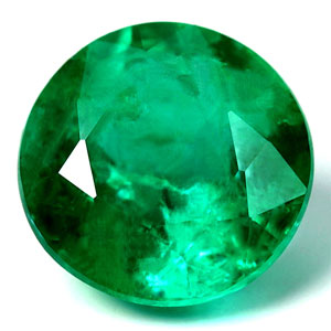 1.17 carat Round Emerald - Gemstone Thumbnail