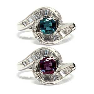 0.75 carat Cushion Alexandrite - Gemstone Thumbnail