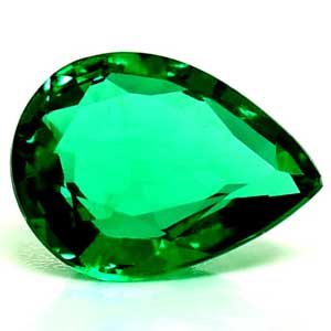 Emerald Pear 0.59 carat Green Photo