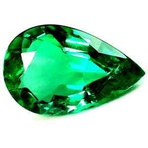 Emerald Pear 0.67 carat Green Photo