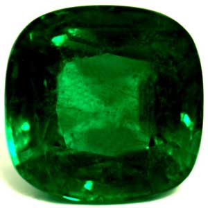 Emerald Cushion 4.84 carat Green Photo