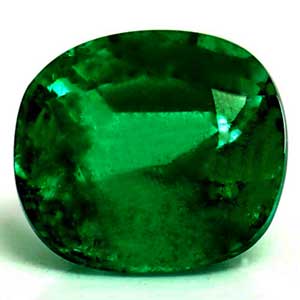 Emerald Cushion 0.54 carat Green Photo