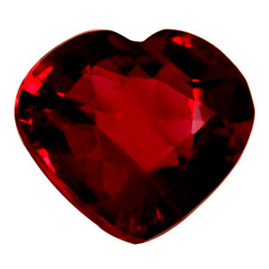 1.02 carat Heart Ruby - Gemstone Thumbnail