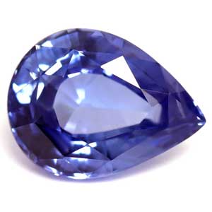 Sapphire Pear 0.95 carat Blue Photo