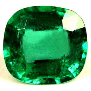 1.44 carat Cushion Emerald - Gemstone Thumbnail