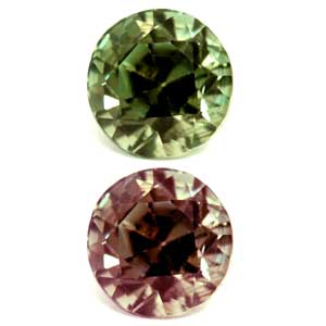 Alexandrite Round 0.54 carat Green Photo