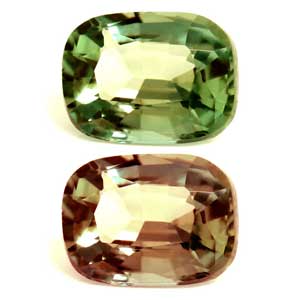Alexandrite Cushion 0.66 carat Green Photo