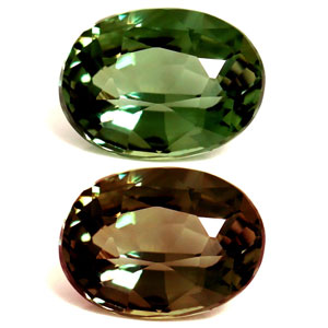 Alexandrite Oval 0.60 carat Green Photo