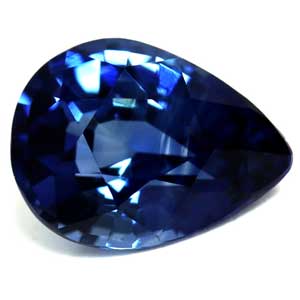 Sapphire Pear 0.97 carat Blue Photo
