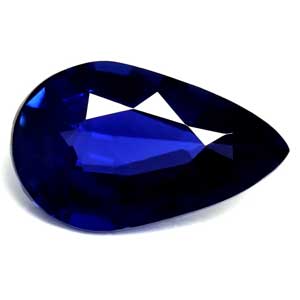 Sapphire Pear 0.79 carat Blue Photo