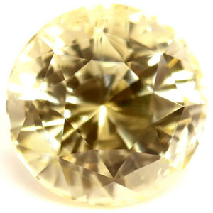 Sapphire Round 1.19 carat Yellow Photo