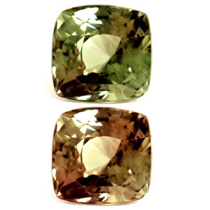 Alexandrite Cushion 0.56 carat Green Photo