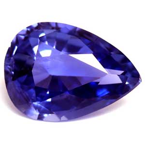 Sapphire Pear 0.72 carat Blue Photo