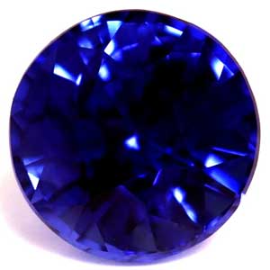 Sapphire Round 0.62 carat Blue Photo