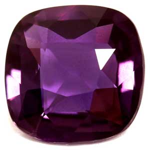 Sapphire Cushion 0.95 carat Purple Photo