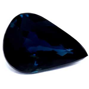 Sapphire Pear 0.67 carat Blue Photo