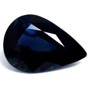 Sapphire Pear 0.76 carat Blue Photo