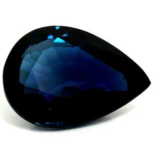 Sapphire Pear 0.82 carat Blue Photo