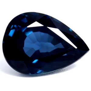 Sapphire Pear 0.94 carat Blue Photo