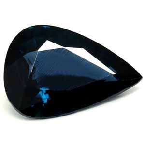 Sapphire Pear 0.67 carat Blue Photo