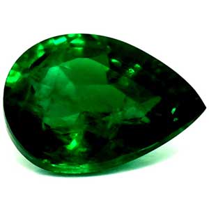 Emerald Pear 0.50 carat Green Photo