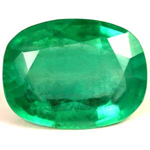 Emerald Cushion 2.97 carat Green Photo