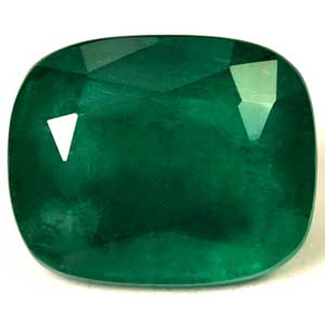 Emerald Cushion 3.48 carat Green Photo