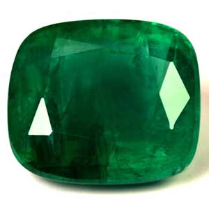 Emerald Cushion 3.72 carat Green Photo